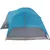 Produktbild 8 för Campingtält 8 personer blå 360x430x195 cm 190T taft