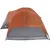 Produktbild 8 för Campingtält 8 Personer grå & orange 360x430x195 cm 190T taft