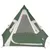 Produktbild 7 för Campingtält 7 personer grön 350x350x280 cm 185T taft