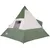 Produktbild 8 för Campingtält 7 personer grön 350x350x280 cm 185T taft