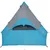 Produktbild 9 för Campingtält 7 personer blå 350x350x280 cm 185T taft