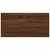 Produktbild 6 för Vägghyllor 8 st brun ek 40x20x1,5 cm konstruerat trä