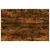 Produktbild 6 för Vägghyllor 4 st rökfärgad ek 60x40x1,5 cm konstruerat trä