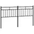 Produktbild 2 för Huvudgavel metall svart 150 cm