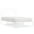 Produktbild 2 för Sängram med huvudgavel metall vit 107x203 cm