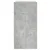 Produktbild 7 för Sidoskåp med glasdörrar betonggrå 68x37x75,5 cm