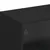 Produktbild 9 för Tv-bänk med glasdörrar svart 102x37x42 cm
