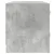 Produktbild 7 för Tv-bänk med glasdörrar betonggrå 102x37x42 cm