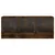 Produktbild 6 för Tv-bänk med glasdörrar rökfärgad ek 102x37x42 cm
