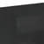 Produktbild 10 för Soffbord med glasdörrar svart 102x50x42 cm