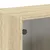 Produktbild 10 för Sidoskåp med glasdörrar 2 st sonoma-ek 68,5x37x35 cm
