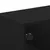 Produktbild 8 för Tv-bänk med glasdörrar svart 102x37x50 cm