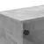 Produktbild 8 för Tv-bänk med glasdörrar betonggrå 102x37x50 cm