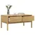 Produktbild 4 för Soffbord FLORO vaxbrun 99x55,5x45 cm massiv furu