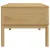 Produktbild 6 för Soffbord FLORO vaxbrun 99x55,5x45 cm massiv furu