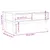 Produktbild 10 för Soffbord FLORO vit 99x55,5x45 cm massiv furu