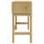 Produktbild 6 för Konsolbord FLORO vaxbrun 89,5x36,5x73 cm massiv furu