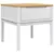 Produktbild 2 för Lampbrod FLORO vit 55x55x54 cm massiv furu