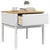 Produktbild 4 för Lampbrod FLORO vit 55x55x54 cm massiv furu