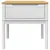 Produktbild 5 för Lampbrod FLORO vit 55x55x54 cm massiv furu