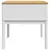 Produktbild 6 för Lampbrod FLORO vit 55x55x54 cm massiv furu