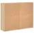 Produktbild 9 för Bokhylla med dörrar sonoma-ek 136x37x109 cm konstruerat trä