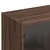 Produktbild 10 för Bokhylla med dörrar brun ek 136x37x142 cm konstruerat trä