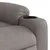Produktbild 11 för Elektrisk reclinerfåtölj taupe tyg
