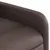 Produktbild 11 för Reclinerfåtölj med uppresningshjälp brun konstläder