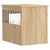 Produktbild 9 för Hundbur/sidobord sonoma-ek 55x75x65 cm konstruerat trä