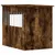 Produktbild 9 för Hundbur rökfärgad ek 55x80x68 cm konstruerat trä