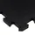 Golvplattor gummi 16 st svart 16 mm 30x30 cm