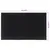 Produktbild 7 för Dörrmatta svart 90x150 cm tuftad kokos