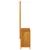 Produktbild 5 för Odlingslåda med spaljé 55x29,5x132 cm massiv akacia