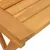 Produktbild 9 för Hopfällbart trädgårdsbord 50x36x60 cm massivt akaciaträ