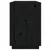 Produktbild 6 för Skrivbord svart 140x50x75 cm massiv furu