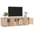 Produktbild 3 för Tv-bänk 156x37x45 cm massiv furu