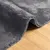 Produktbild 6 för Mjuk matta HUARTE med kort lugg tvättbar antracit 120x120 cm