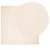 Produktbild 3 för Mjuk matta HUARTE med kort lugg tvättbar beige 120x120 cm
