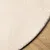 Produktbild 4 för Mjuk matta HUARTE med kort lugg tvättbar beige Ø 100 cm