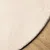 Produktbild 4 för Mjuk matta HUARTE med kort lugg tvättbar beige Ø 120 cm