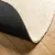 Produktbild 5 för Mjuk matta HUARTE med kort lugg tvättbar gräddvit Ø 100 cm