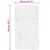 Produktbild 10 för Mjuk matta HUARTE med kort lugg tvättbar rosa 80x150 cm