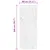 Produktbild 10 för Mjuk matta HUARTE med kort lugg tvättbar rosa 80x200 cm