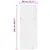 Produktbild 10 för Mjuk matta HUARTE med kort lugg tvättbar rosa 80x250 cm