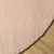 Produktbild 4 för Mjuk matta HUARTE med kort lugg tvättbar rosa Ø 160 cm