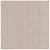 Produktbild 2 för Matta långluggad modern beige 240x240 cm