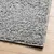 Produktbild 4 för Ryamatta PAMPLONA lång lugg modern grå 60x110 cm