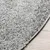 Produktbild 4 för Matta långluggad modern beige Ø 80 cm