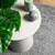 Produktbild 7 för Matta långluggad modern beige Ø 80 cm